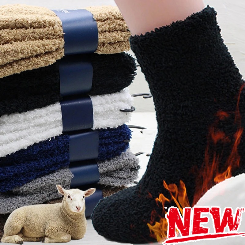 Thermal Sock Winter - New Winter Warm Coral Fleece Socks