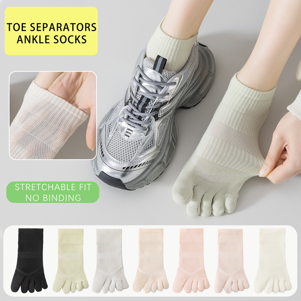 Invisibility Sock Loafer - 4 pairs Women's Invisible Toe Socks