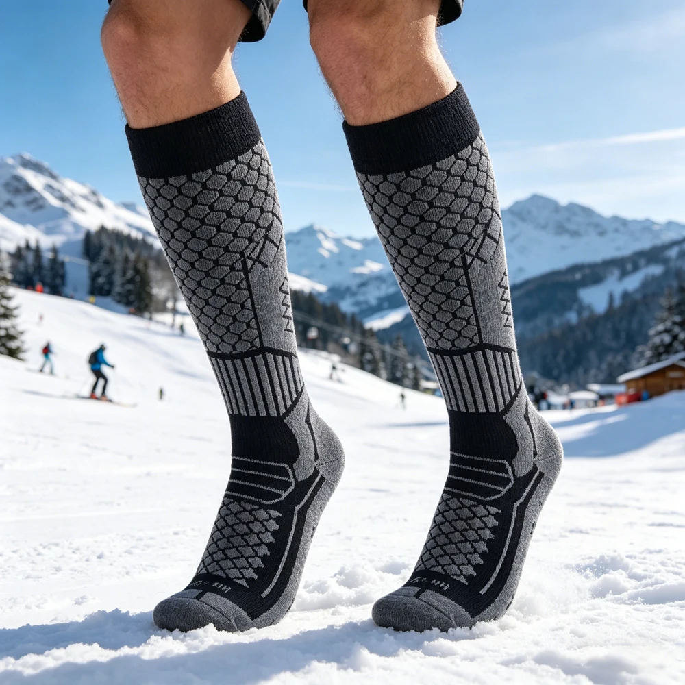 1Pair Moisture-Wicking Thicken - огляд і ціна Thermal Sock Winter