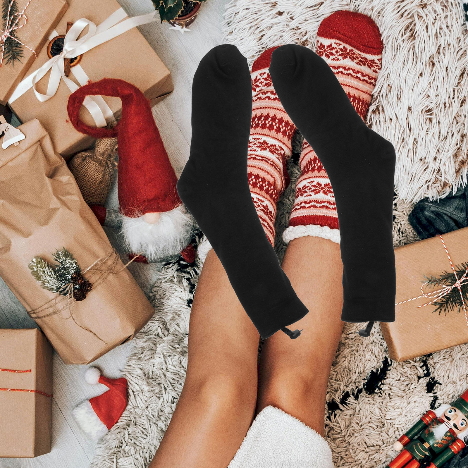 1Pair Electric Heated Socks Do - огляд і ціна Thermal Sock Winter
