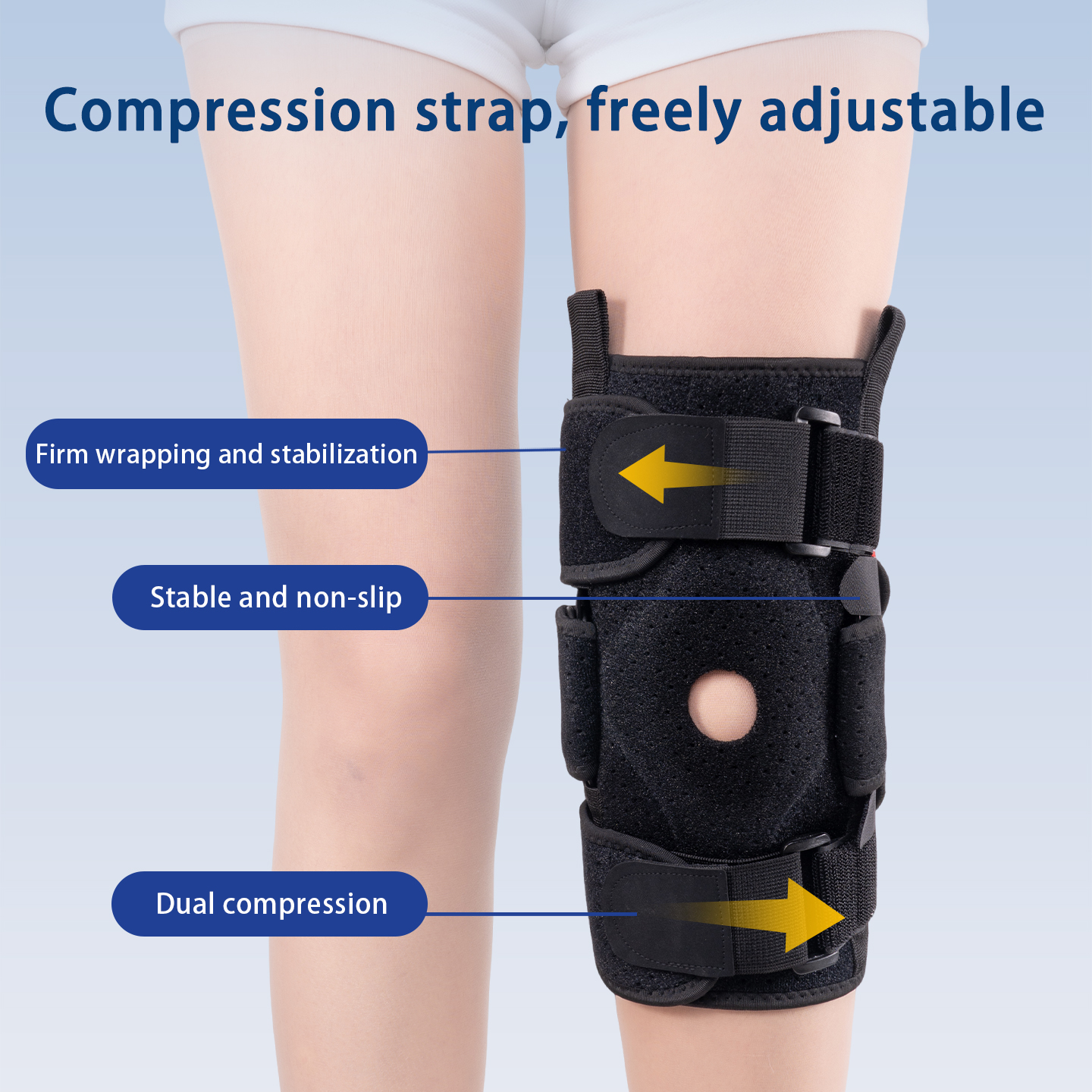 Adjustable knee sleeve with la - огляд і ціна Compression Sleeve Calf