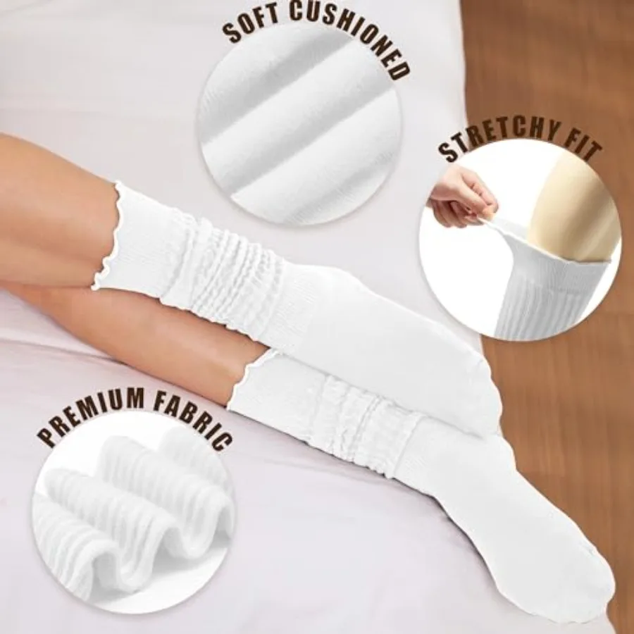 Women's Ruffle Slouchy Socks 3 - огляд і ціна Boot Sock Slouchy