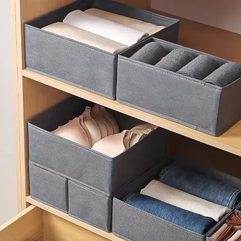 3PC Fabric Underwear Storage B - огляд і ціна Sock Organizer Tray