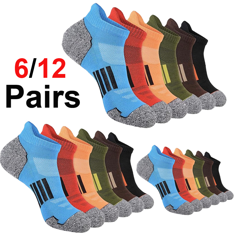 Men's Vibrant Multicolor Strip - огляд і ціна Ankle Sock Low Cut