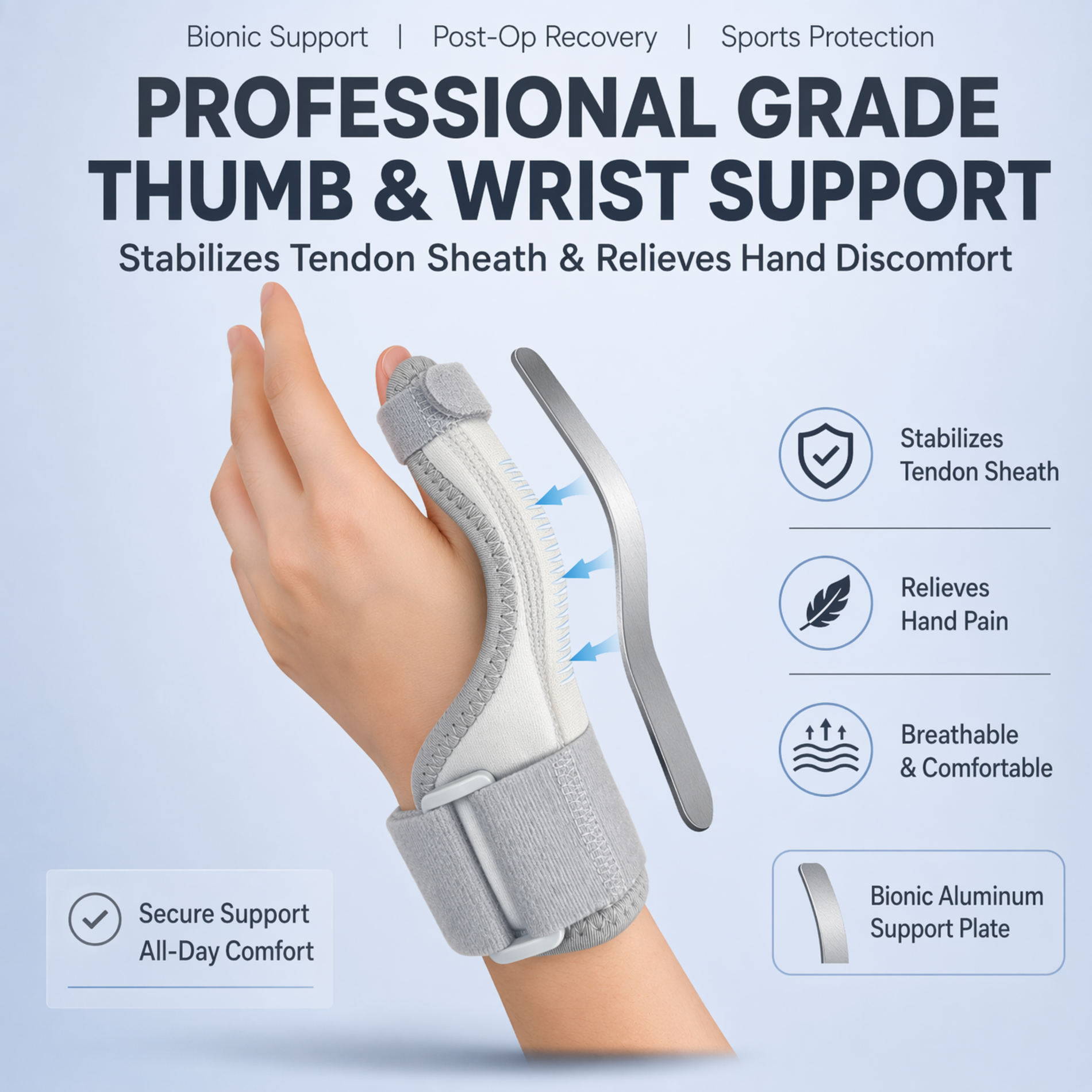 Trigger Thumb Immobilizer Spli - огляд і ціна Ankle Brace Sock