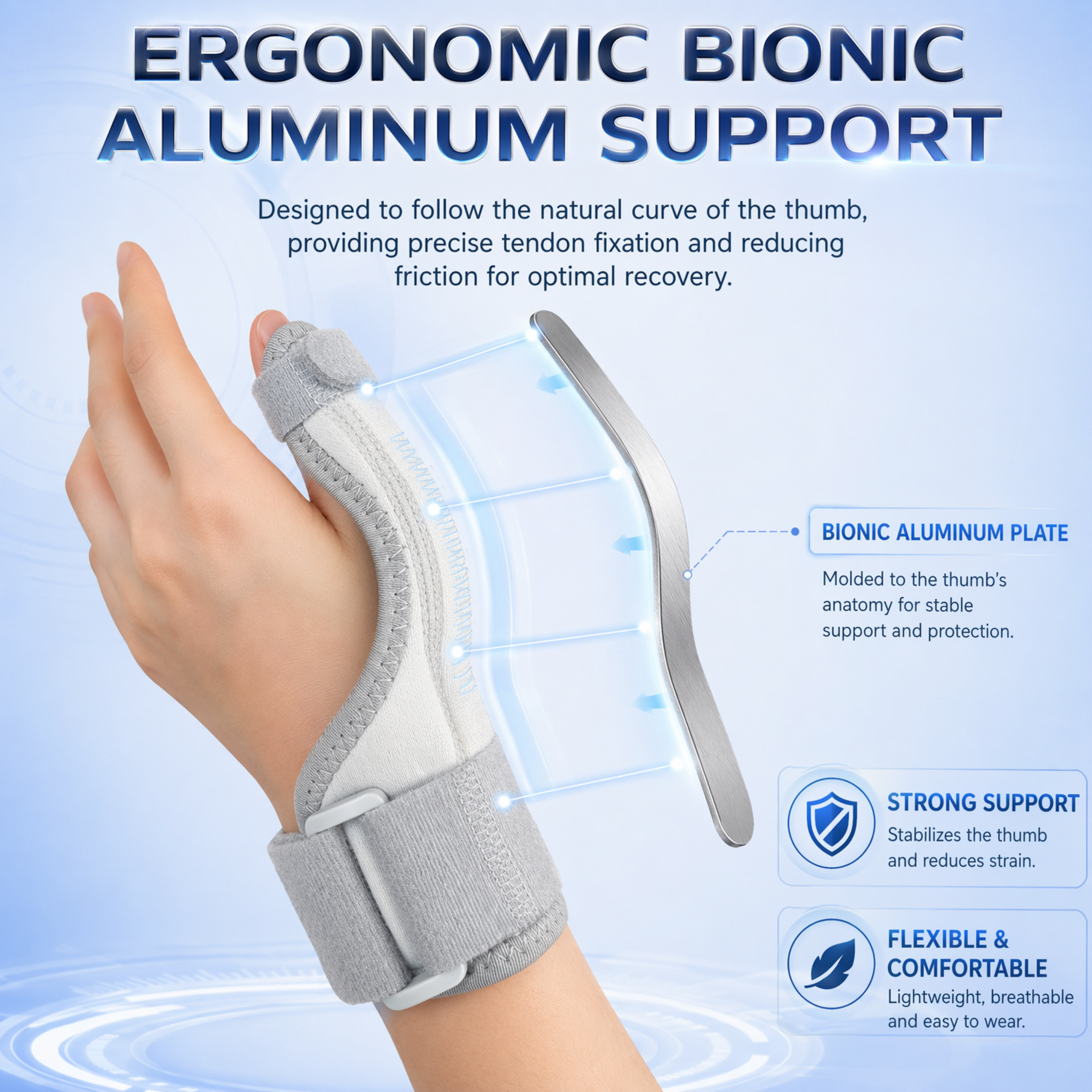 Trigger Thumb Immobilizer Spli - огляд і ціна Ankle Brace Sock