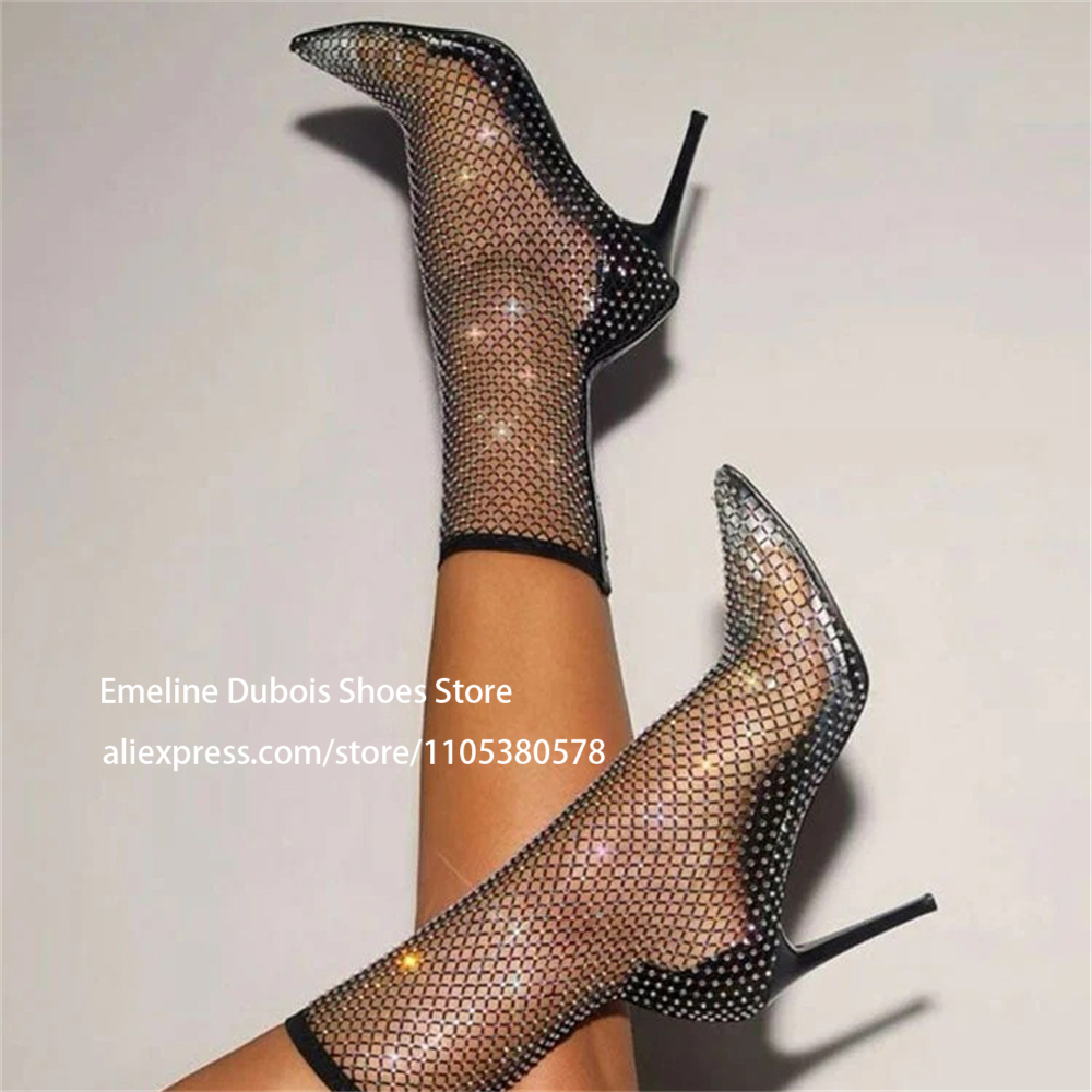 Rhinestones Fishnet Stocking S - огляд і ціна Fishnet Stocking Women