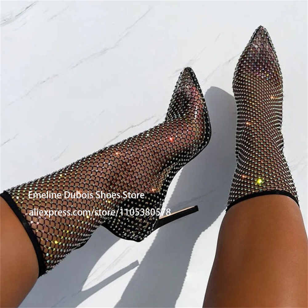Rhinestones Fishnet Stocking S - огляд і ціна Fishnet Stocking Women